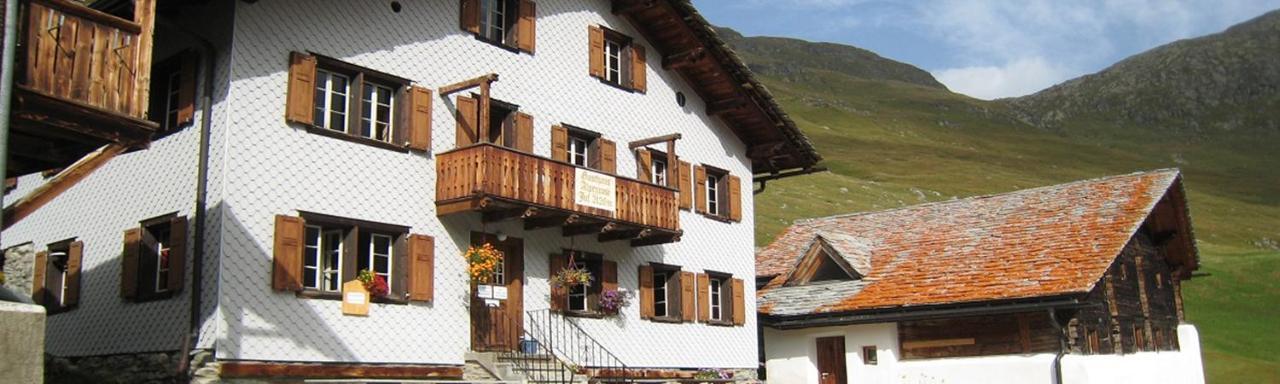 Gasthaus Alpenrose Juf Hotel Екстериор снимка